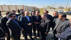 بررسی میدانی روند اجرای شبکه فاضلاب منطقه آیدین توسط بازرسی کل آذربایجان غربی